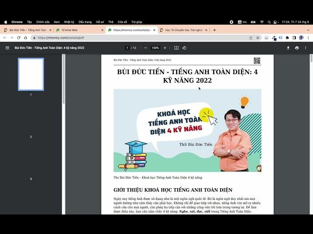 Hướng dẫn xuất file pdf từ website msvui.com