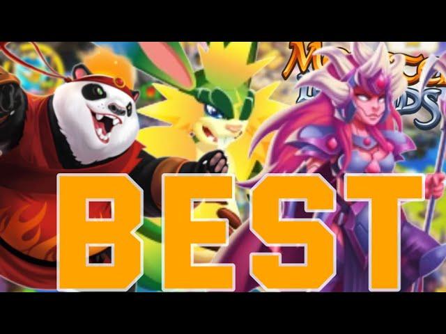 Monster Legends: The BEST Monsters To Get As a BEGINNER | BEST Monsters To Level Up