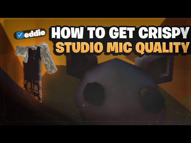 How to make you're mic CRISPY! (WORKS WITH HEADSET MICS) *make your voice clear* ️