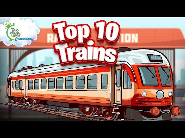 Kids Learn About Trains |  Job Jams Countdown  | Learning Videos for Kids