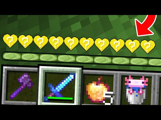 Minecraft Manhunt, But There's Lucky Hearts...