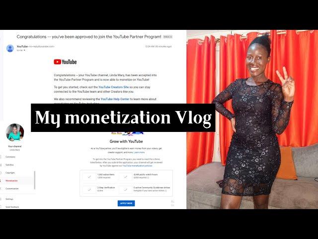 WATCH ME GET MONETIZED/YouTube Monetization Process/What Next After Hitting Monetization Requirement