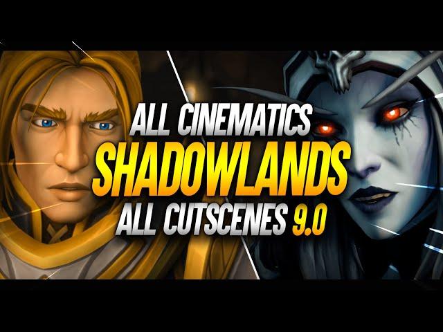 World of Warcraft: Shadowlands (9.0) | All Cinematics and Cutscenes (Game Movie) [4K]