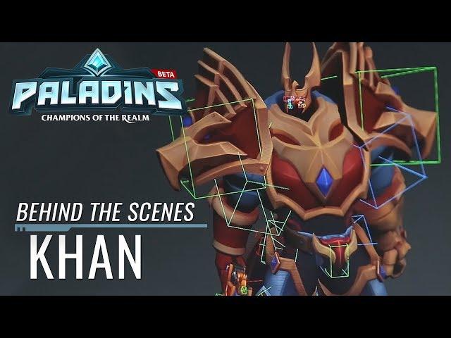 Paladins - Behind the Scenes - Khan, Primus of House Aico