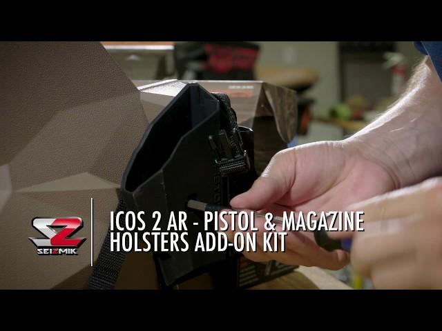 ICOS 2 AR Quick Clip Featuring Pistol and Magazine Add-On Kit