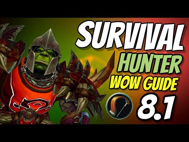 Survival Hunter PvE Guide 8.1 | Talents, Rotation & Stats | World of Warcraft Battle for Azeroth