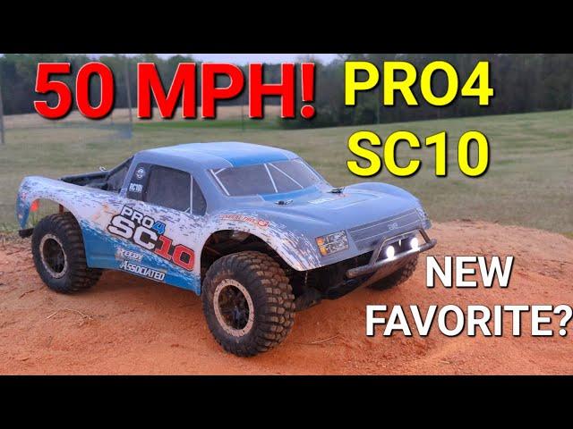 PRO4 SC10 Joins the 50 MPH club! New FAVORITE RC?