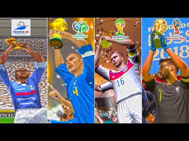 Trophy Presentation FIFA World Cup | From FIFA 1998 to 2022