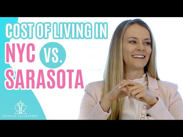 Cost of Living in Sarasota Florida vs NYC