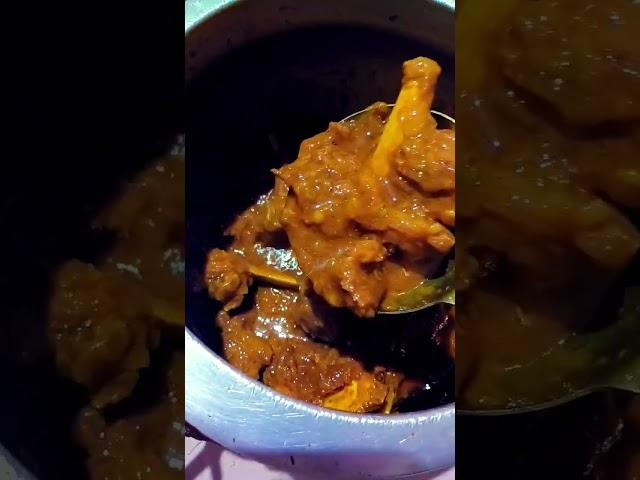 tasty  meet with thick gravy 