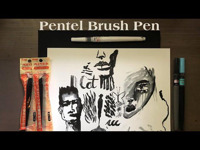 Pentel Fude Brush Pen | Demo & Review