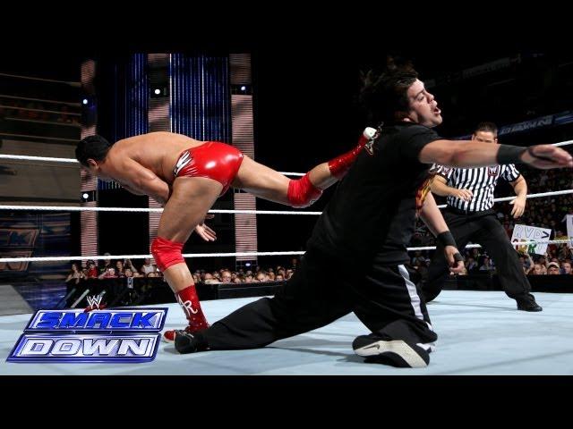 Ricardo Rodriguez vs. Alberto Del Rio: WWE SmackDown, Sept. 13, 2013