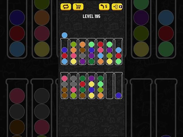 Ball Sort Puzzle - level 195