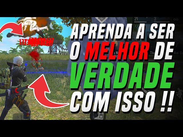 AS 4 MELHORES FORMAS DE TREINAR NO FREE FIRE !!