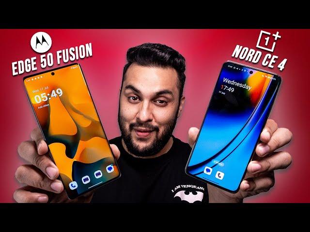 BEST FOR YOU? - Moto Edge 50 Fusion vs OnePlus Nord CE 4