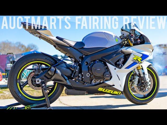 GSXR Wrecked Bike Rebuild - Auctmarts Fairing Review