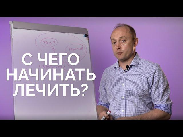 С чего начинать лечить? Крутов Григорий Михайлович