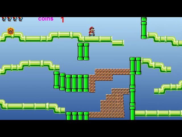 "Mario's Rescue" fangame playthrough