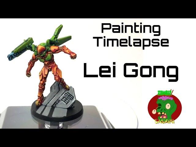 Painting Time Lapse - Lei Gong from Aristeia!