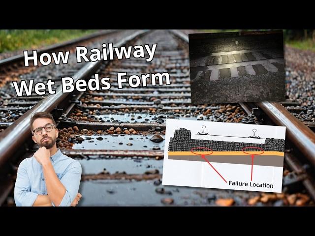 4 Ways Railway Wet Beds Form | Railroad Track Engineering