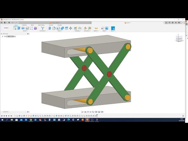 This Fusion 360 Assembly Tutorial will Change Your Scissor Lift Game Forever!