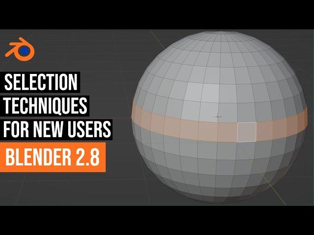 Blender 2.8 selection techniques