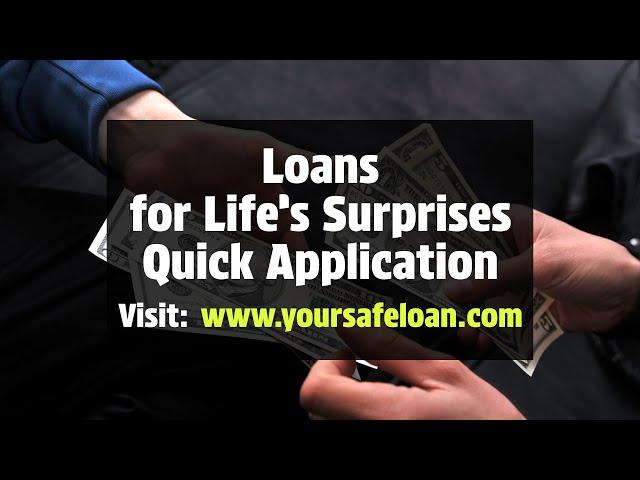 Discover Easy Loans for Americans – Fast Application Process! - www.yoursafeloan.com