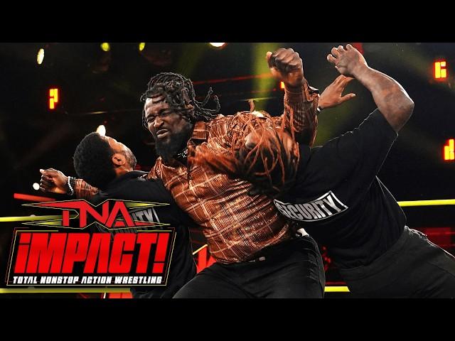 Oba Femi and Moose's EXPLOSIVE Face to Face Before NXT Roadblock | TNA iMPACT! Mar. 6, 2025