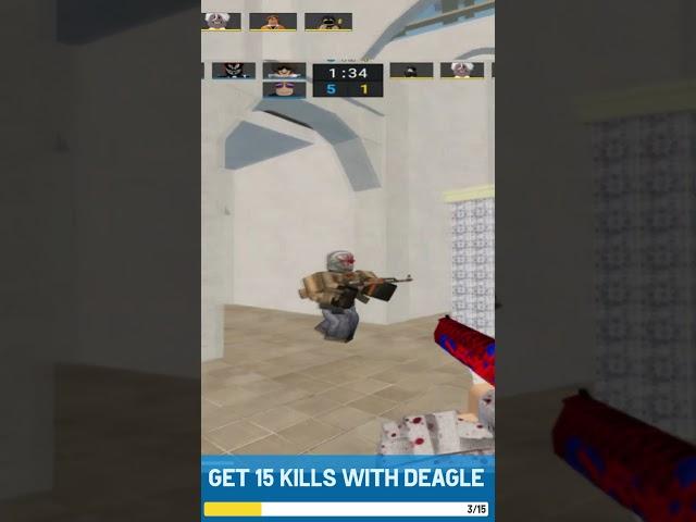 COUNTER BLOX DEAGLE QUEST #counterbloxmontage #counterblox #counterbloxreimagined  #roblox