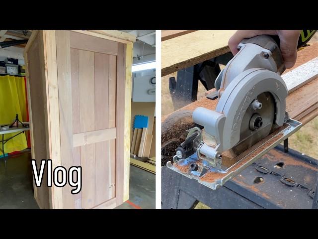 I Built a Patio Storage Closet - DIY Retirement Vlog #5