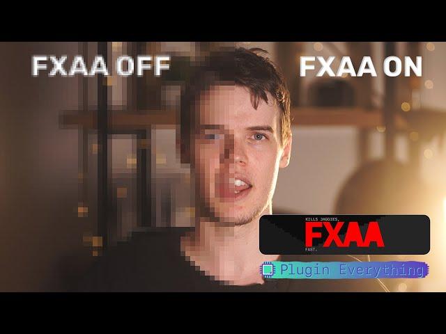 Smooth Rough Edges and Pixels In After Effects Fast! - Free FXAA Plugin