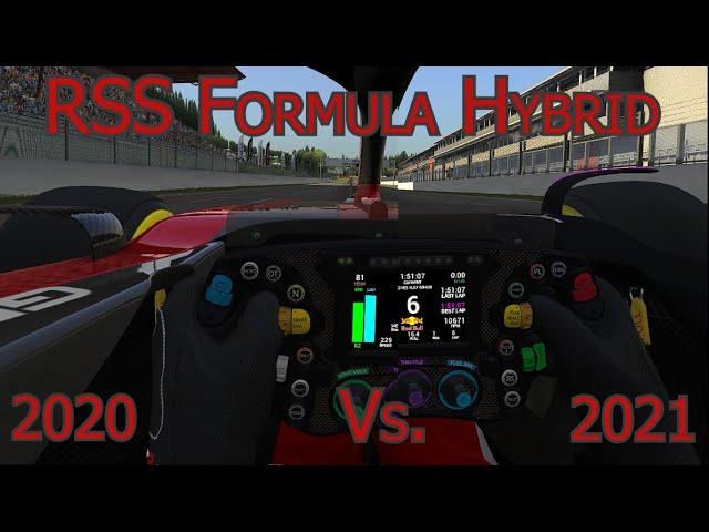 RSS Formula Hybrid: 2020 vs. 2021 at Spa