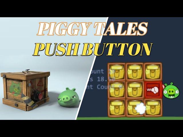 Piggy tales vs bad piggies // push button in bad piggies