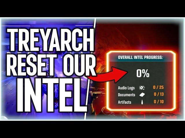 INTEL Got RESET! Treyarch DELETED all of Our Collected Intel in Black Ops 6 Zombies after Update