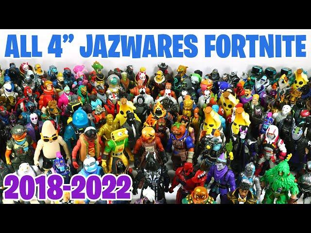 4" Fortnite Action Figure Checklist 2018 - 2022 | Jazwares