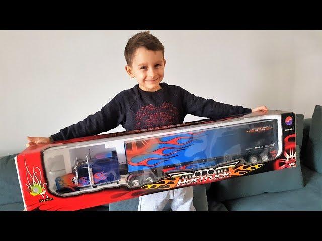 Frank gets Optimus Prime Truck !