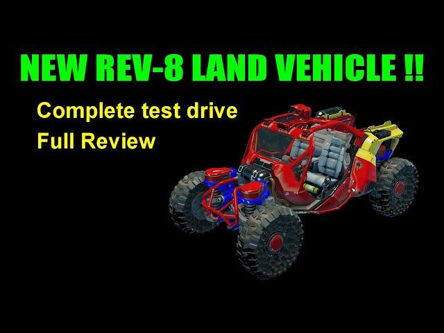 Starfield NEW REV-8 LAND VEHICLE! - Complete Test Drive & Full Review