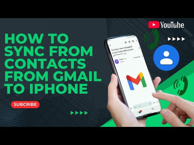 How to Sync Contacts from Gmail to iPhone | Easy Step-by-Step Guide