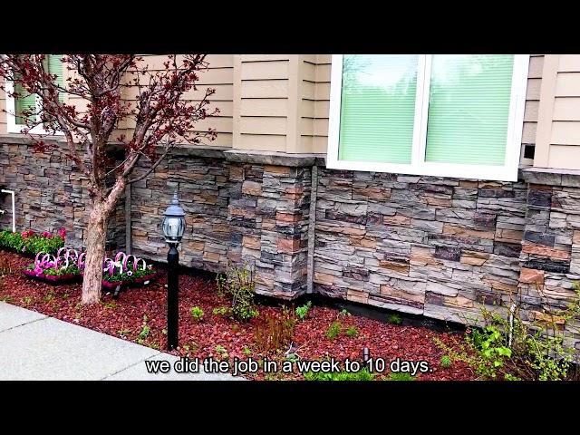 My GenStone DIY Faux Stone Veneer Project - Tom in Alaska's Review