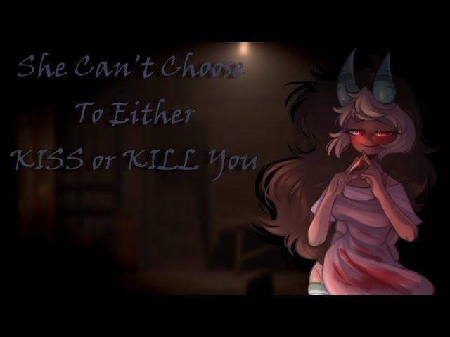 (F4A)She Can't Choose To Either KISS or KILL You ||Serial Killer RP(Asmr)