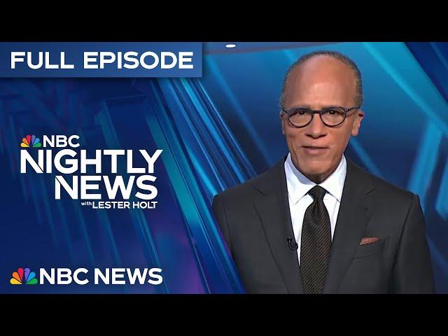 Nightly News Full Episode - May 22