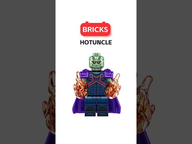 KF1774 Martian Manhunter Minifigures Immersive Build Unofficial LEGO #toys #dc