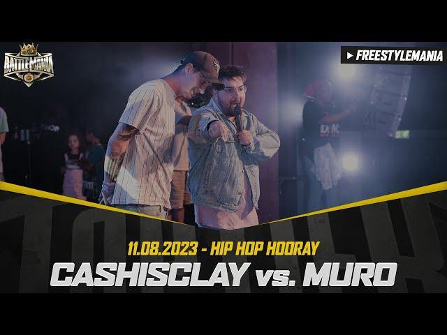 CASHISCLAY vs MURO - FINALE, Freestyle Battle Turnier - HIP HOP HOORAY, 11.08.23