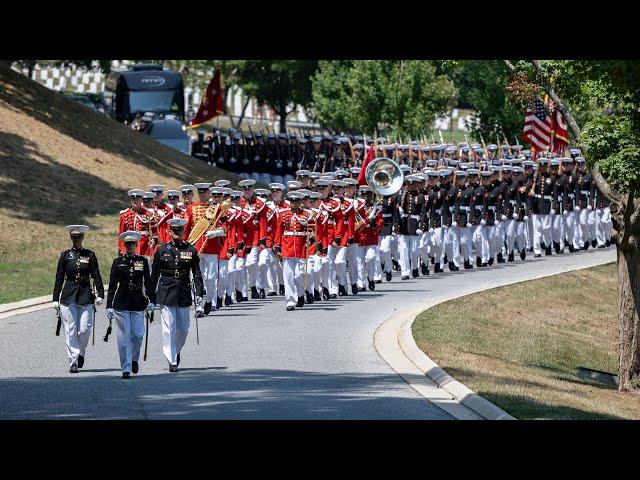 29th Commandant of the Marine Corps, retired Gen. Alfred Gray laid to rest at ANC