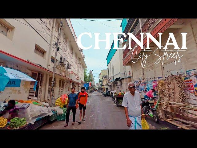 Chennai City Streets | Mylapore [4K]