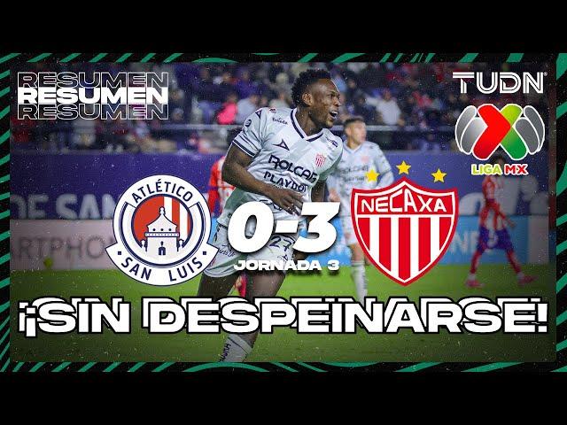 HIGHLIGHTS | Atlético de San Luis vs Necaxa | Liga Mx - CL2025 J3 | TUDN