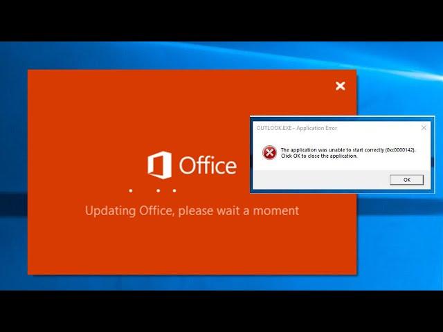 How To Fix Microsoft Office Updating Office Please Wait A Moment Error