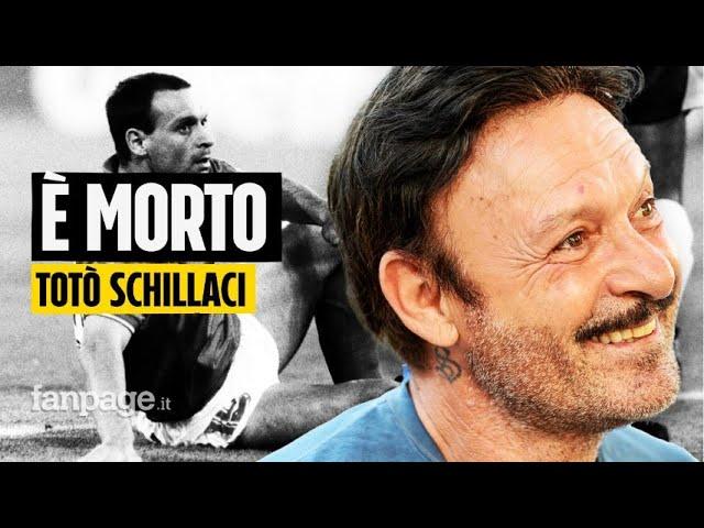 Totò Schillaci è morto a 59 anni, era in cura da tempo per un tumore al colon