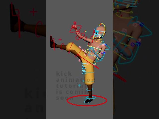 KICK ANIMATION IN MAYA | DEKHO CGI