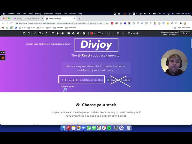 Divjoy landing page roast